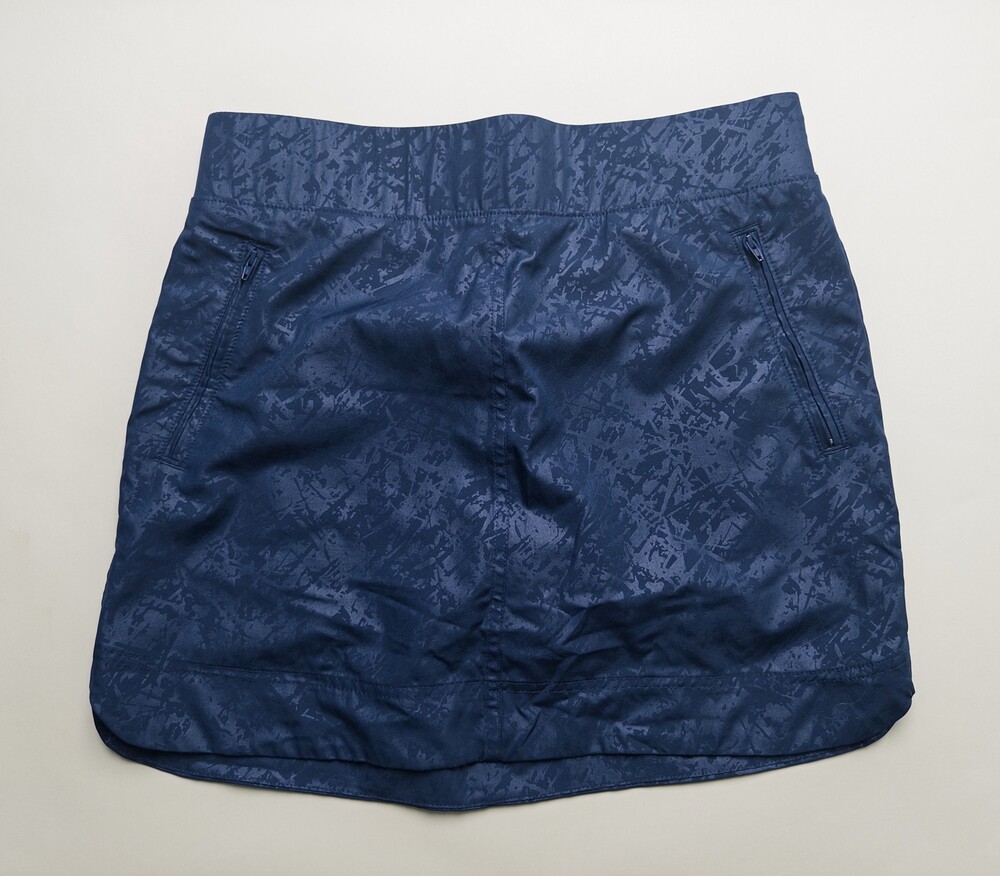 Orvis Skort Womens Small Blue Textured Athletic Golf Outdoor Performance Pockets